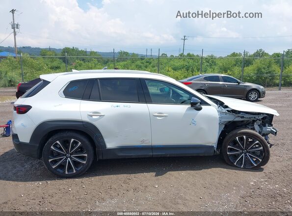 7MMVABDY3SN382450 2025 MAZDA CX-5 White Vista interior trasera
