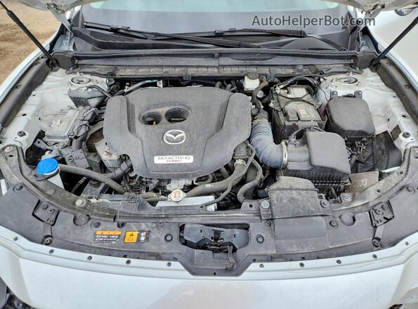 7MMVABDY4PN104809 2023 MAZDA CX-5 White ძრავის განყოფილების ხედი