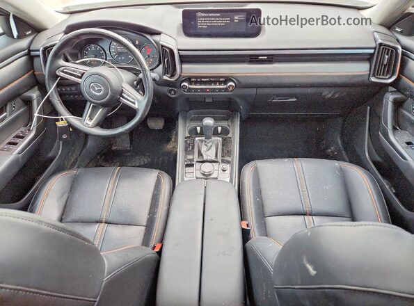 7MMVABDY4PN104809 2023 MAZDA CX-5 White წინა პანელის ხედი