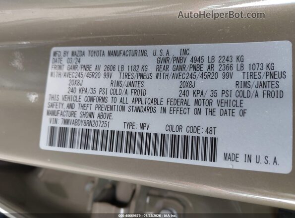 7MMVABDY8RN207251 2024 MAZDA CX-5 Green ძრავის განყოფილების ხედი