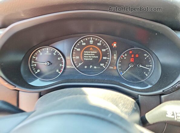 7MMVABDY9PN106040 2023 MAZDA CX-5 Red Вид щитка приладів