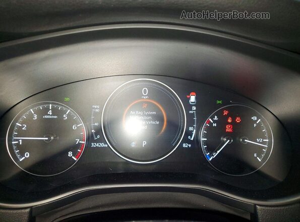 7MMVABDY9RN165527 2024 MAZDA CX-5 Black Вид щитка приладів