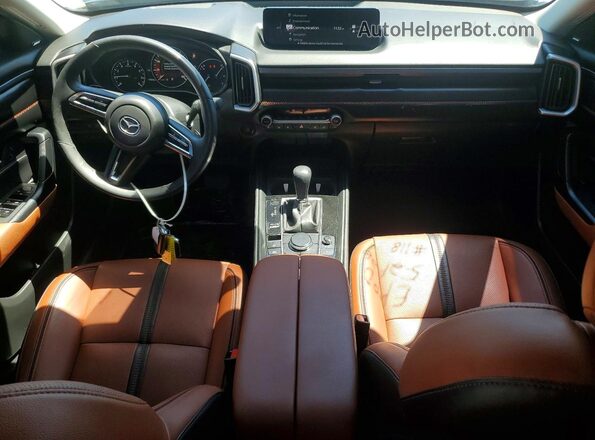 7MMVABDYXRN235682 2024 MAZDA CX-5 Black Dashboard view