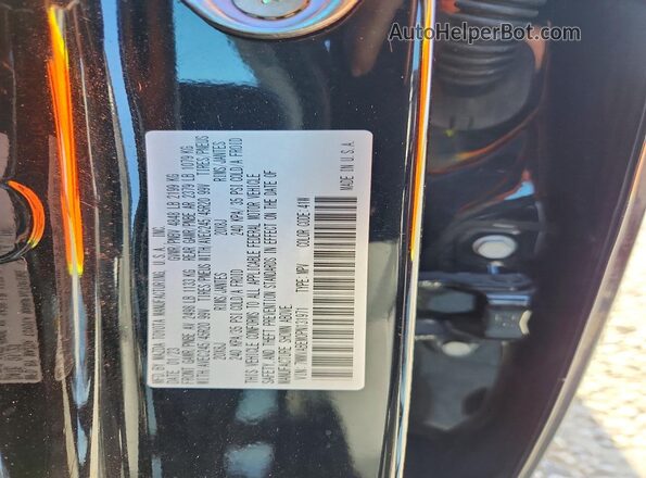 7MMVABEM0PN131971 2023 MAZDA CX-5 Black Widok naklejki z numerem VIN