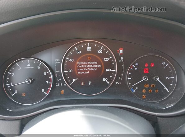 7MMVABEM0SN388850 2025 MAZDA CX-5 White უკანა სავარძლების ხედი