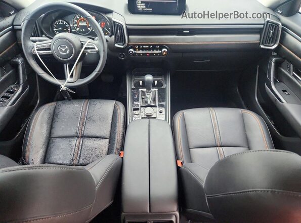 7MMVABEM3SN360735 2025 MAZDA CX-5 Gray Widok deski rozdzielczej
