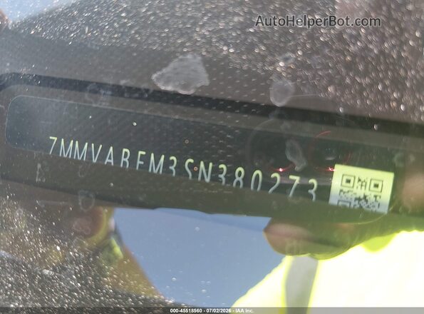 7MMVABEM3SN380273 2025 MAZDA CX-5 Black Вид підкапотного простору