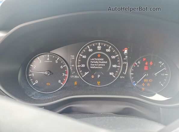 7MMVABEM5SN369940 2025 MAZDA CX-5 Gray Vista del cuadro de instrumentos