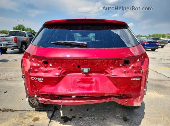 7MMVABEM6PN120635 2023 MAZDA CX-5 Red Rear view