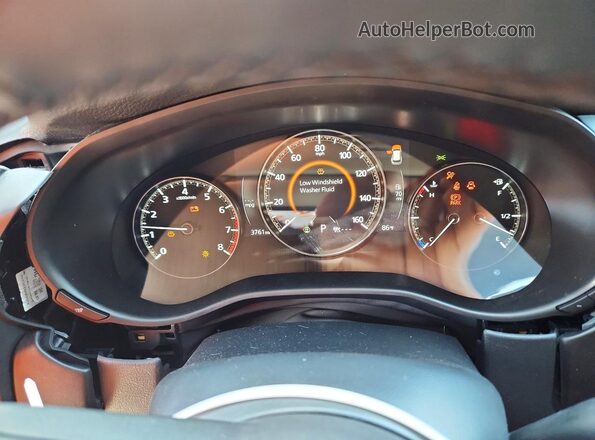 7MMVABEM6SN367310 2025 MAZDA CX-5 Gray Вид щитка приладів