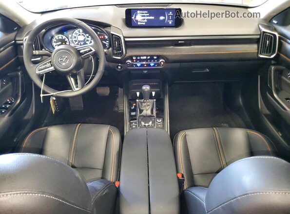 7MMVABEMXSN314593 2025 MAZDA CX-5 Blue Vista del salpicadero