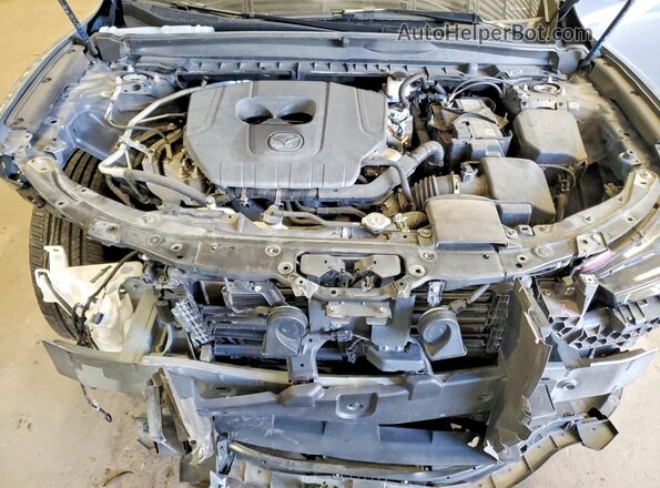 7MMVABEMXSN314593 2025 MAZDA CX-5 Blue Vista del compartimento del motor