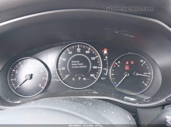 7MMVABEMXSN333242 2025 MAZDA CX-5 Gray Widok tylnych siedzeń