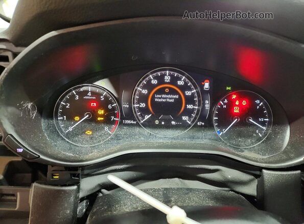 7MMVABEMXSN394137 2025 MAZDA CX-5 White Widok zestawu wskaźników