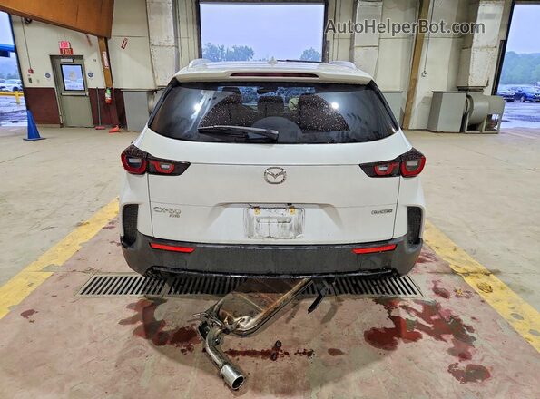 7MMVABEMXSN394137 2025 MAZDA CX-5 White Widok z tyłu
