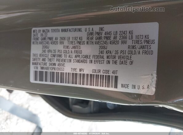 7MMVABEY0PN109553 2023 MAZDA CX-5 Green Widok komory silnika