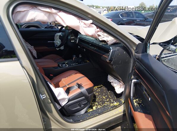 7MMVABEY1SN349820 2025 MAZDA CX-5 Green Widok wnętrza z przodu