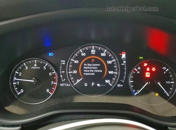 7MMVABEY4RN218584 2024 MAZDA CX-5 Red ხელსაწყოთა პანელის ხედი