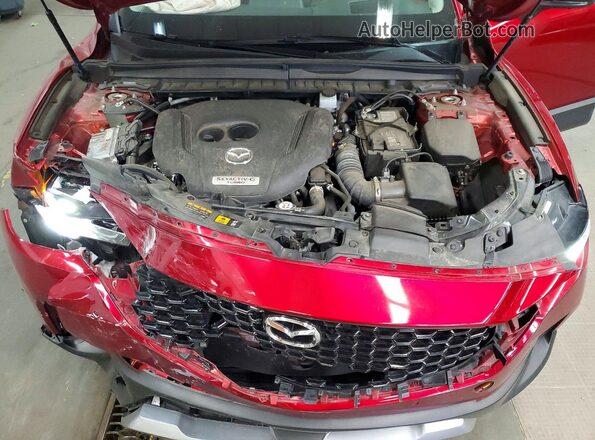 7MMVABEY4RN218584 2024 MAZDA CX-5 Red ძრავის განყოფილების ხედი