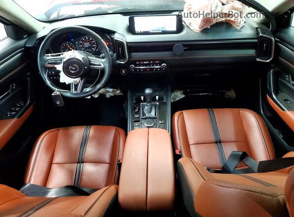 7MMVABEY4RN218584 2024 MAZDA CX-5 Red წინა პანელის ხედი