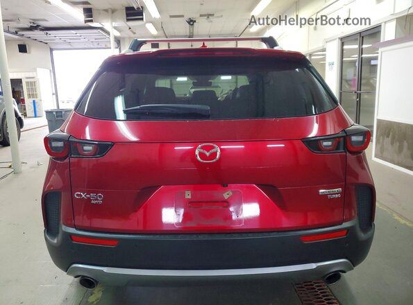 7MMVABEY4RN218584 2024 MAZDA CX-5 Red უკანა ხედი