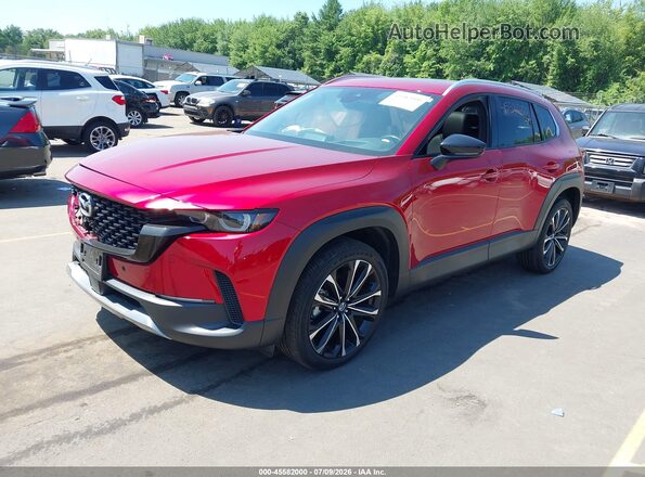 7MMVABEY6PN127815 2023 MAZDA CX-5 Red Vista tres cuartos delantera izquierda