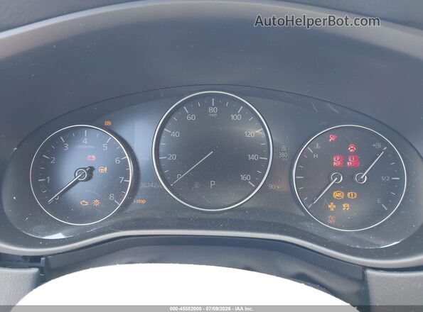 7MMVABEY6PN127815 2023 MAZDA CX-5 Red Vista de los asientos traseros