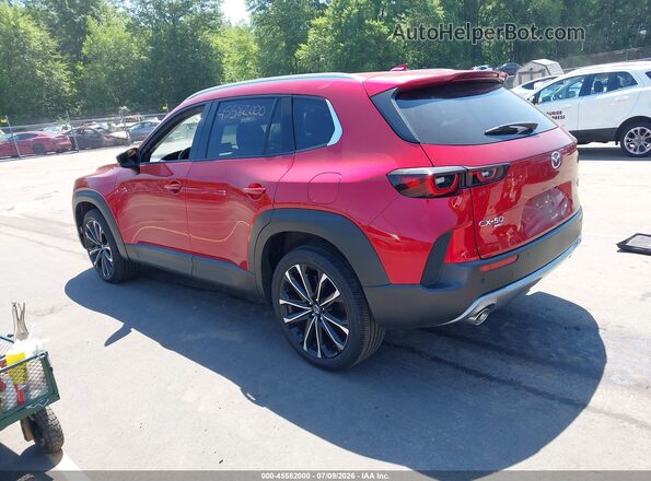 7MMVABEY6PN127815 2023 MAZDA CX-5 Red Trasero izquierdo