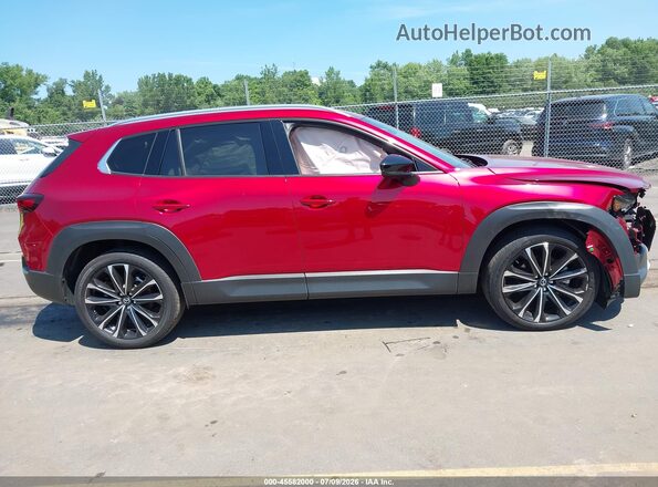 7MMVABEY6PN127815 2023 MAZDA CX-5 Red Vista interior trasera