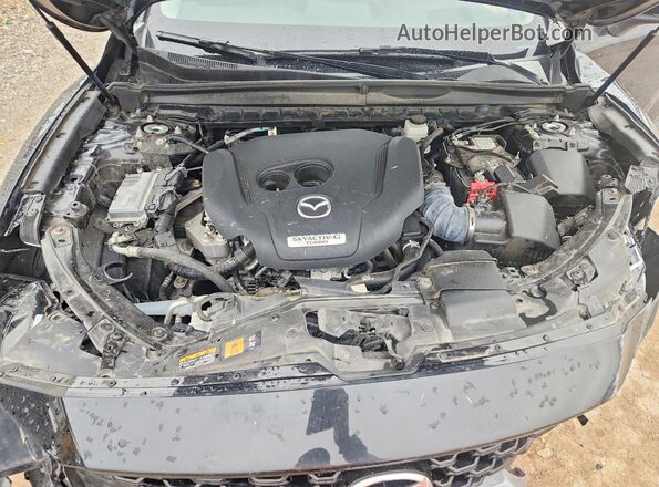 7MMVABEY6PN131783 2023 MAZDA CX-5 Black Vista del compartimento del motor