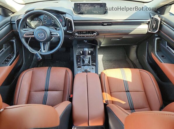 7MMVABEY8SN367845 2025 MAZDA CX-5 Gray Առջևի վահանակի տեսք