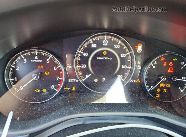 7MMVABEY8SN367845 2025 MAZDA CX-5 Gray Սարքավորումների վահանակի տեսք