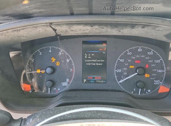 7MUAAAAG1PV049496 2023 TOYOTA COROLLA Black Vista del cuadro de instrumentos