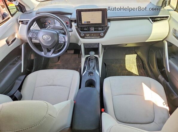 7MUAAAAG3RV090487 2024 TOYOTA COROLLA Gray წინა პანელის ხედი