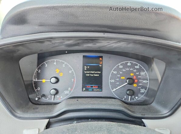 7MUAAAAG3RV090487 2024 TOYOTA COROLLA Gray ხელსაწყოთა პანელის ხედი
