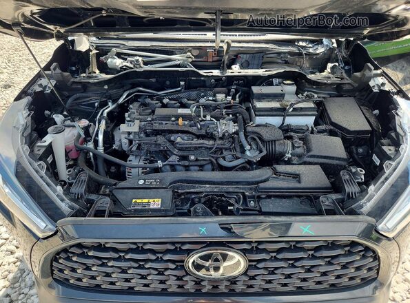 7MUAAAAG3RV101181 2024 TOYOTA COROLLA Black ძრავის განყოფილების ხედი