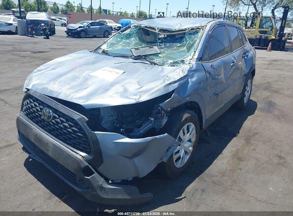 7MUAAAAG4NV027425 2022 TOYOTA COROLLA CROSS Light Blue Widok z przodu