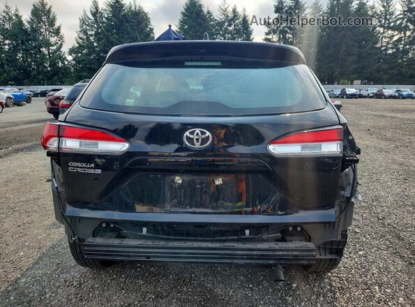 7MUAAAAG6RV089057 2024 TOYOTA COROLLA Черный Вид сзади