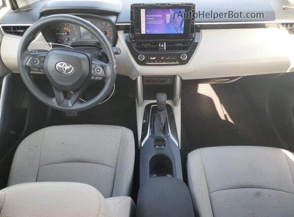 7MUAAAAG7PV059255 2023 TOYOTA COROLLA White Dashboard view