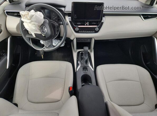 7MUAAABG5SV130332 2025 TOYOTA COROLLA White Вид панелі приладів