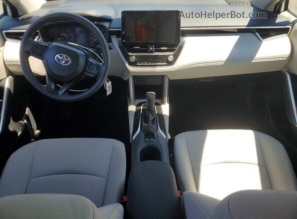 7MUAAABG8RV120159 2024 TOYOTA COROLLA White Dashboard view