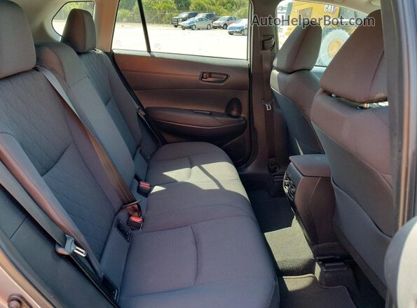 7MUBAAAG0PV039885 2023 TOYOTA COROLLA Gray Rear interior view