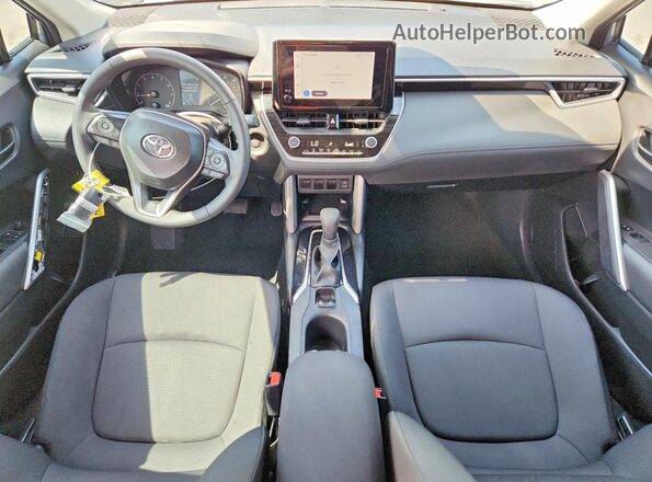7MUBAAAG6RV084252 2024 TOYOTA COROLLA Gray Dashboard view