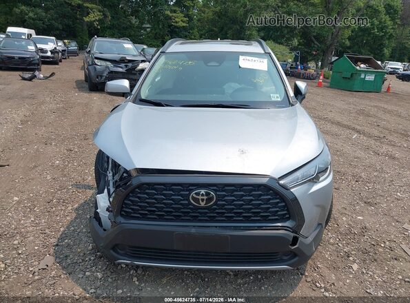 7MUBAABG2PV078184 2023 TOYOTA COROLLA CROSS Silver წინა პანელის ხედი