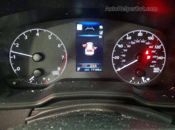 7MUBAABG2RV081976 2024 TOYOTA COROLLA Silver Вид щитка приладів