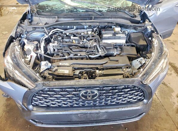 7MUBAABG2RV081976 2024 TOYOTA COROLLA Silver Вид задньої частини салону