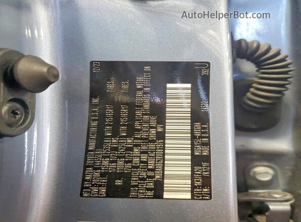 7MUBAABG2RV081976 2024 TOYOTA COROLLA Silver Вид підкапотного простору