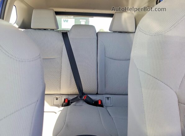 7MUBAABG3NV037625 2022 TOYOTA COROLLA Blue Rear seats view