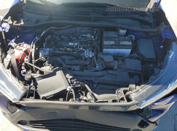 7MUBAABG3NV037625 2022 TOYOTA COROLLA Blue Engine compartment view