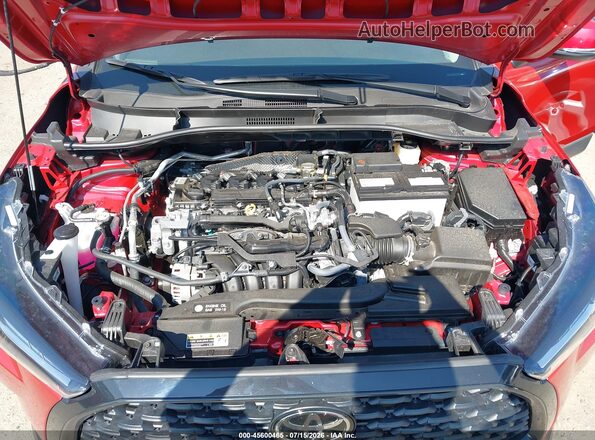 7MUBAABG5PV063498 2023 TOYOTA COROLLA CROSS Red Rear view